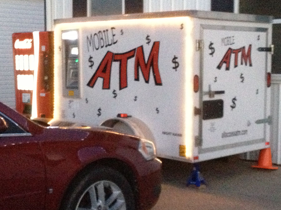 This is a mobile ATM!