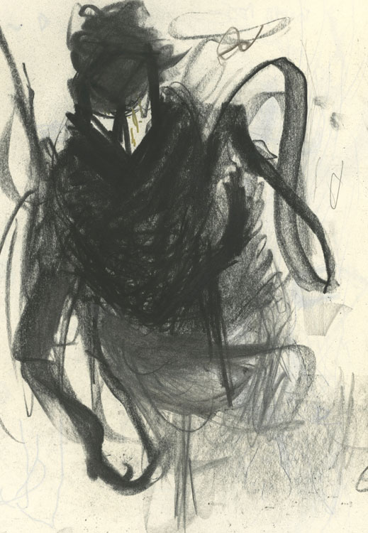 Charcoal Drawing of a "Man"